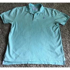 SOUTHERN TIDE Light Blue Skipjack Polo Shirt M